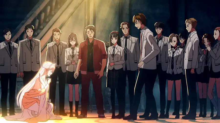 انمي طلاب ينتقلون الى عالم اخر