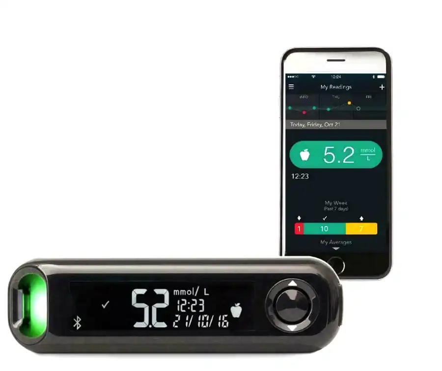 جهاز قياس سكر الدم المنزلي