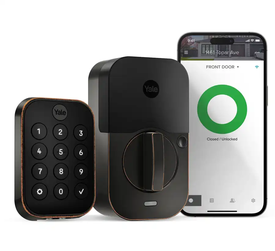 قفل بيت ذكي يفتج بالجوال